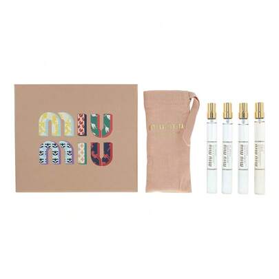 Miu Miu Les Eaux À La Mode Eau De Toilette 4 X 10ml Gift Set