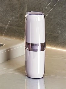 便携式旅行牙刷盒套装，带盖漱口杯牙膏牙膏盒牙刷收纳盒漱口杯便携式牙刷收纳盒，旅行漱口杯，防水牙膏架容器，商务旅行用玻璃杯，旅行必需品 - 彩色 - 查看 10