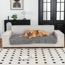 1 件宠物沙发套毯，防水宠物沙发保护套，适用于 1-4 座家具沙发，超声波沙发垫 - 黑色 - 查看 8