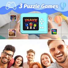 Instant Photo Printing Camera, High-Definition Toy Camera, Small Camera That Can Take Photos And Videos, With A Lanyard For Easy Carrying, A Good Holiday Gift For Family And Friends