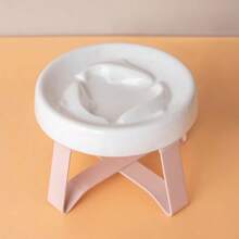 Keramische Slow Feeder Bowl, Verhoogde Katten/Hondenliefhebber Cadeau En Hond/Kattenmoeder Liefde Huisdier Voedsel & Waterbak Voorkomt Verstikking, Keramische Schaal Voor Kattenliefhebber En Kattenmoeder Liefde En Hondenliefhebber En Hondenmoeder Liefde