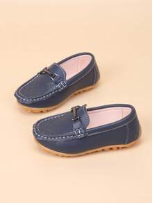 Scarpe per bambini, mocassini per ragazzi, scarpe in pelle morbida con stile britannico per neonati, per primavera e autunno