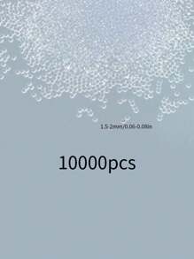 10,000pcs Transparent Water Gel Beads, Vase Filler, Growing Crystal Pearls, Wedding Decor