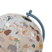 Atmosphera Quả địa cầu dành cho trẻ em có đường kính. Đế kim loại màu xanh 20 cm. Miễn phí vận chuyển 24/72h. - Màu xanh lam - Xem 3