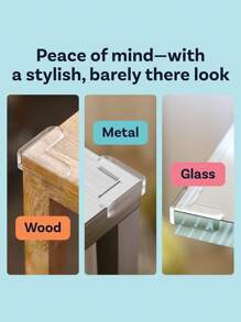 18/12/8/4/2 Stück transparente Eckenschützer - für Tische, Möbel, Glas, Schränke und mehr, Möbelkantenschutz, Tisch- und Glasschrankschutz, Kantenschutz und Eckpolster für Tische, hochresistenter Klebstoffgel