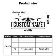 One Custom-Designed Metal Wall Hanging Featuring Airplanes, Helicopters, Fighter Jets, Pilots, And Aviation Themes - Customizable With Name, Date, And Text - Airplane Silhouettes And Cityscapes, Badges And Military Aircraft Gifts, Perfect For Birthdays And Graduations. - Multicolor - View 51