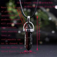 1-7 pièces Collier pendentif en résine avec pierres et coquillages mignons, bijoux charm unisexe, convenant pour le port quotidien, cadeau de Saint-Valentin, accessoire pour toutes les saisons, maman, mère, Fête des Mères, cadeau - Multicolore - Voir 10