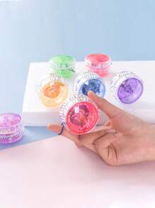 10 件随机夜光溜溜球玩具，休闲娱乐 - 彩色 - 查看 4