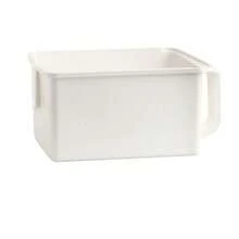 1pc Japanese Style Kitchen Storage Box With Handle, Snack & Toy Organizer, Plastic Transparent Cabinet High Shelf Organizer - Multicolor - View 7