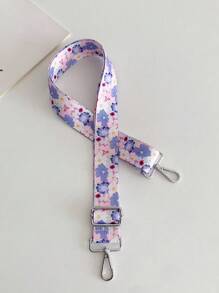 Fashionable Bohemian Style Pastoral Style Flower Pattern Bag Shoulder Strap Women's Bag Strap Replaceable Adjustable Separate Strap Suitable For Crossbody Bags Canvas Bag Shoulder Bag Women's Bag DIY Bag Accessories Golden Hook 70-135CM Bag Strap Pink Cute Style Shoulder Strap - Multicolor - View 11