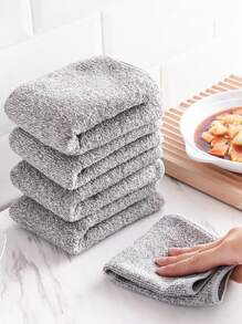 厨房去油洗碗布，不粘油，不脱落，洗碗巾，吸水加厚清洁湿巾，1 件/5 件/10 件装