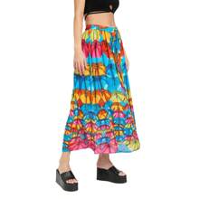 Gypsie Blu Women Summer Skirt For Casual Daily Cocktail Party Beach Dating Holidays - 彩色 - 查看 3