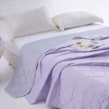 1pc Extra Large Cooling Blanket Suitable For Hot Sleepers, Double-Sided Design Cool Quilt, Lightweight And Soft Cooling Blanket For Summer Sleeping