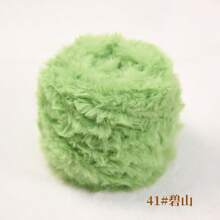 1pc 100g Crochet Yarn Woollen Yarn Thick Wool Imitation Mink Wool Fancy Yarn Thick Wool Hand Woven Yarn Soft Yarn DIY Crochet Knitting Yarn For Clothes, Hats, Scarves, Blanket Comfortable Fluffy Fur Yarn, Fuzzy Yarn Handmade Crochet Lover, Mother's Day Gifts, Birthday Decorations