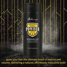 Volumizing Powder, Hair Texture Plumping And Refreshed Feeling, Natural Matte Finish, Easy Styling For Both Men And Women