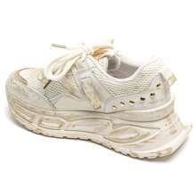Distinctive Chunky Women's Sneakers | Remarkable Design - Beige - View 5