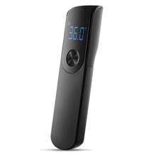 Portable Thermometer, Non-Contact Digital Forehead Thermometer With LED Display, Fever Measurement Tool, Surface/Body Temperature Mode, Digital Thermometer - Black - View 1