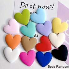 5/10 piezas Imanes para refrigerador con forma de corazón - Multifuncionales para cocina, pizarra de oficina, gabinete, decoración de lavavajillas - Perfectos para decoración del hogar y regalos de Navidad, Halloween