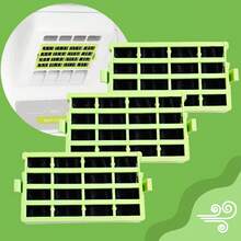 3 Filtro Geladeira Antiodor Consul Bem Estar Crm45 Crm55 - Verde Limão - Visão 1