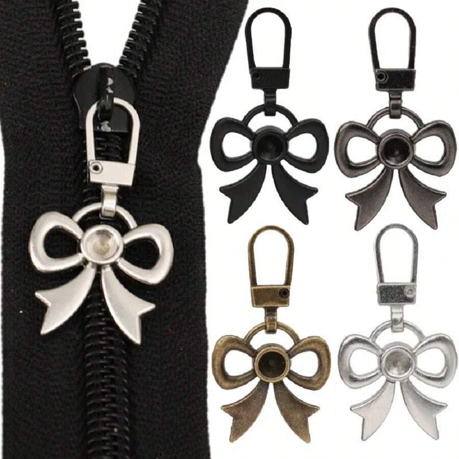 1/5/10pcs Zip Puller Repair Kits, Universal Replacement Zipper Pulls For Luggage, Bags, Clothing, No Tools Needed