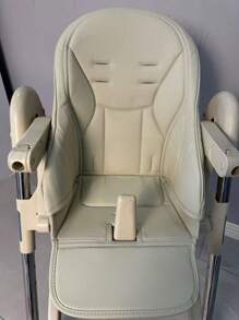 1 pieza Cojín/Almohadilla del asiento de trona de piel de poliuretano impermeable accesorio para Pegperego Zero3 Siesta, sin trona