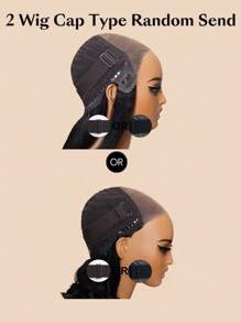 UNice Wigs Bye Bye Knots 7x5 Lace Wear Go Glueless Wig Ombre Brown Loose Wave Human Hair Wig Pre Cut Pre Bleached Lace Wig UNice Hair