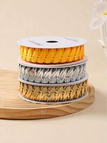 1 Piece 900cm/354.3in Corn Ribbon For DIY Gift Flower Wrapping And Decoration (Without Spool), Easter Ramadan Gift Ribbon, BFF Wrapping Ribbon - Multicolor - View 6