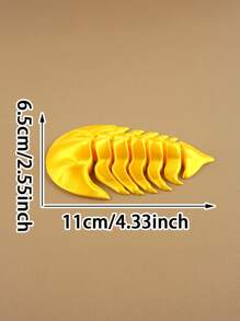 1pc 11cm/4.33inch 3D Printed Trilobite Model, PLA Material Realistic Animal Figurine, Creative Desktop Decor, Prehistoric Life Enthusiast Birthday Gift