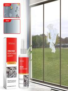 100ml Multipurpose Adhesive Remover, Residue Remover For Stickers, Labels, Double-Sided Tapes, Quick Cleaning With No Residue - Red and White Bottle (100ml) - View 2