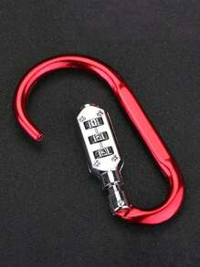 1pc 3-Digit Dial Combination Code Number Lock Padlock For Luggage, Zipper Bags, Backpacks, Handbags, Suitcases, Drawers, Outdoor Use, Firm