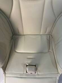 1 pieza Cojín/Almohadilla del asiento de trona de piel de poliuretano impermeable accesorio para Pegperego Zero3 Siesta, sin trona