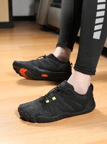 Novo Calçado de Caminhada Descalça Masculino Plus Size Espaço no Dedo, Sapatos de Trekking Respiráveis Antiderrapantes, Leves para Pesca