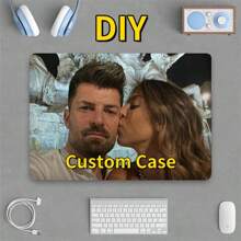 Customizable DIY Protective Case Shell For Air 13.6", 13"/14"/15"/16" Laptop, With Keyboard Protector, Compatible With MacBook Air 13.6, A1370, A1534, A1502, A1707, A2337, A1932, A2179 And Pro 13.3, A2338, A1706, A1708, A2681. A Unique Personalized Creative Gift.