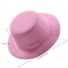 1 Pc Elegant Fascinator Hat Base Women Tea Party Hat Ladies Banquets Party Hat Inner Diameter 8.5CM