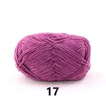 DUWEN 1.5mm Matte Chenille Yarn Doll Thread Handmade Crochet Knitted Material Thin Ice Stripe Thread