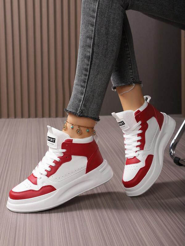 New Version Couples Canvas Sneakers, Breathable Lightweight Versatile White Casual Shoes, Korean Style Student Sport Shoes, Women Platform Flat Shoes