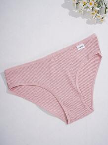 10 piezas Bragas de mujer sexys acanaladas, ropa interior femenina cómoda y sin costuras
