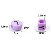 100pcs/Pack Acrylic Square & Flatround Letter Loose Beads, Fashion Cute Colorful Plated, Neon Colors, Multi-Choice For DIY Bracelets, Necklaces, Jewelry, Phone Charms, Keychains Making, Wholesale Beads