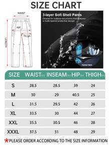 TECTOP Thermal Lined Zipped Side Pockets Soft Shell Outdoor Sports Pants For Women, Suitable For Autumn Cold And Winter, For Hiking, Skiing, Fleece - Dark Grey - View 3