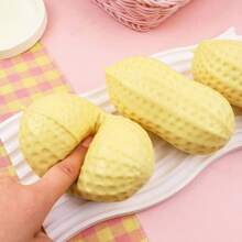 1-5个装挤压花生硅胶减压玩具（请在下单前查看尺寸表，内含重要信息） - 成人感官减压器，适用于办公室放松/聚会互动场景，创意花生挤压玩具，有效缓解压力，适用于办公室、学校，是生日、节日、家庭聚会的理想礼物。包装款式随机（迷你花生只有半个，介意者请勿购买）。 - 彩色 - 查看 7