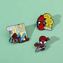 Disney Disney 1/3 Pcs Creative Cartoon Brooch Set Personalized Character Styling Enamel Pins Backpack Clothing Jewelry Metal Badge Accessories A Gift For Friends