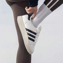 Adidas SUPERSTAR HOME Classic Trefoil Black & White Canvas Sneakers