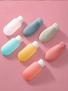 1pc/3pcs Leakproof Refillable Container,Squeezable Travel Size Container,Fill Cosmetic Shampoo Liquid Bottle Set,Travel Wash Bottle Shampoo Travel Container Travel Shampoo Container PP Lotion Bottle, Travel Essentials Back To School - Type B - View 7