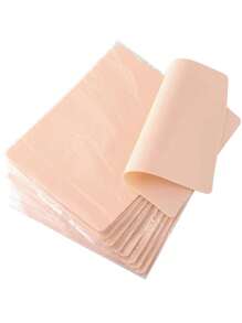 1/3pcs Premium Tattoo Practice Skin Kit,Blank Tattoo Practice Skin Silicone Skin Tattoo Practice Skin Silicone Practice Skin Small Practice Skin - Double Sided, Realistic Microblading Skin For Eyebrow, Lips Tattoo Training - High-Quality Supplies For Aspiring & Professional Artists