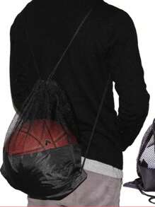 2 piezas de Fundas para espinilleras de fútbol de malla elástica y transpirable + Bolsa de equipamiento de fútbol, Bolsa de baloncesto, Calcetín de manga deportiva negra, Bolsa de red negra, Protector de pierna adulto de doble capa fijo