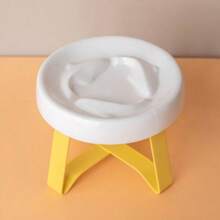 Keramische Slow Feeder Bowl, Verhoogde Katten/Hondenliefhebber Cadeau En Hond/Kattenmoeder Liefde Huisdier Voedsel & Waterbak Voorkomt Verstikking, Keramische Schaal Voor Kattenliefhebber En Kattenmoeder Liefde En Hondenliefhebber En Hondenmoeder Liefde