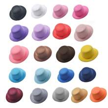 1 Pc Elegant Fascinator Hat Base Women Tea Party Hat Ladies Banquets Party Hat Inner Diameter 8.5CM