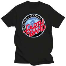 Summer Graphic Short Sleeve Manfred Manns Earth Band Gift Idea Shirt For Men Tee Women Classic Retro Customize TShirt Streetwear