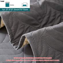 1pc Pet Sofa Blanket, Pet Waterproof Sofa Cover Suitable For Furniture Sofa, Ultrasonic Sofa Mat Machine Washable