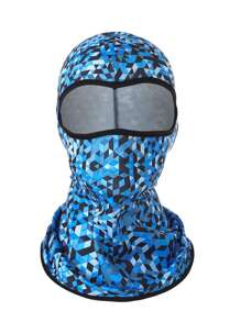 Camo Balaclava Head Mask Full Face Cover Windproof Sun UV Protection Hood For Men - Multicolor - View 9